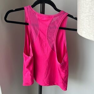 Hot pink tank